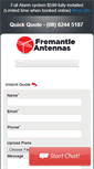 Mobile Screenshot of fremantleantennas.com